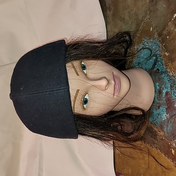 Vintage. Made in USA. Wool baseball-style cap with optional ear flaps. Size XL - Picture 2 of 11